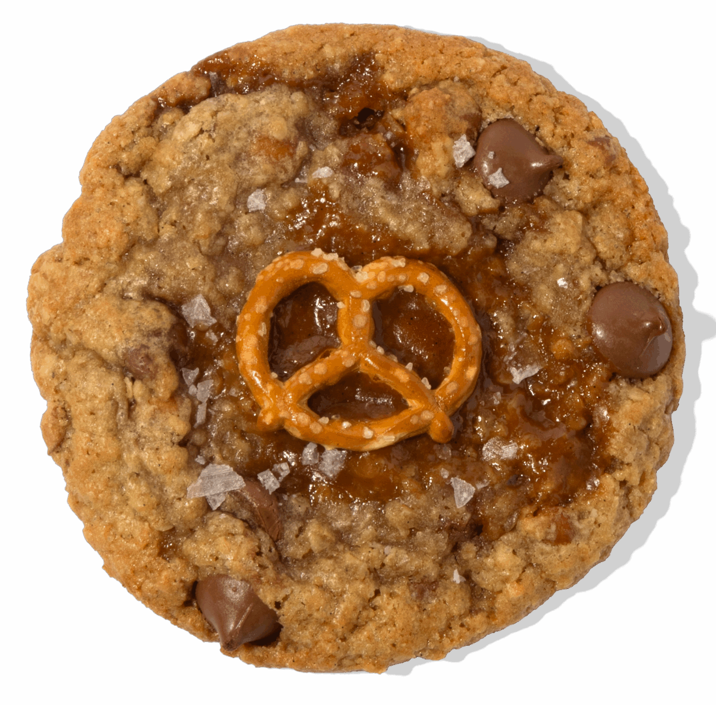 Bourbon Caramel Chocolate Pretzel